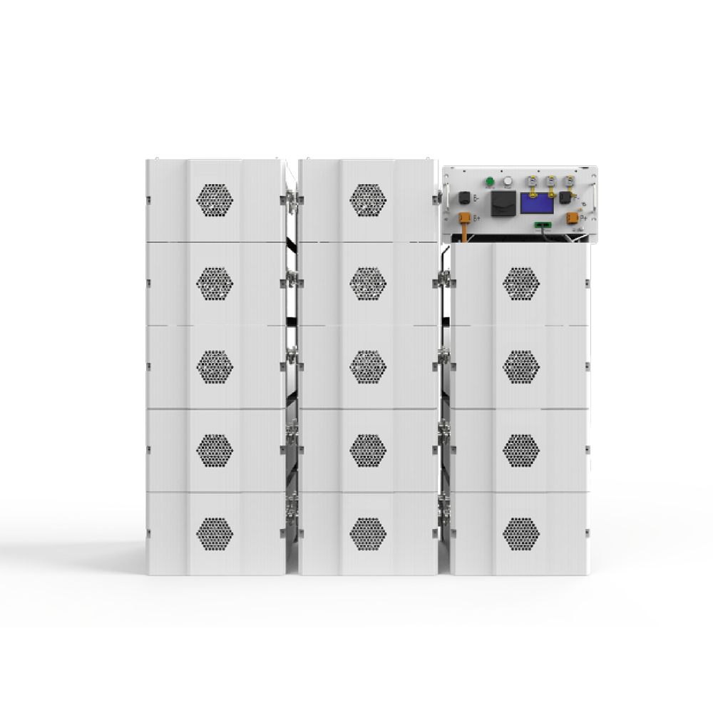 High-Voltage Lithium Battery Energy Storage System Stackable Design Split Hybrid Grid 40kWh CAN BMS for Commerce Rack-Mounted