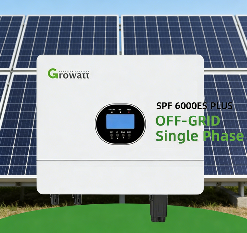 Growatt 6KW 6KVA Off Grid Solar Inverter Solar Power Inverter Growatt SPF6000es Plus Inverter Converter