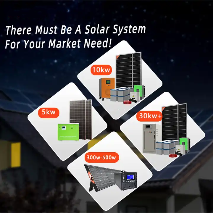 10kva Solar System Chit Fotovoltaice 7 Kw On/Off Grid 10kw Solar Panel Hybrid Solar System Kit