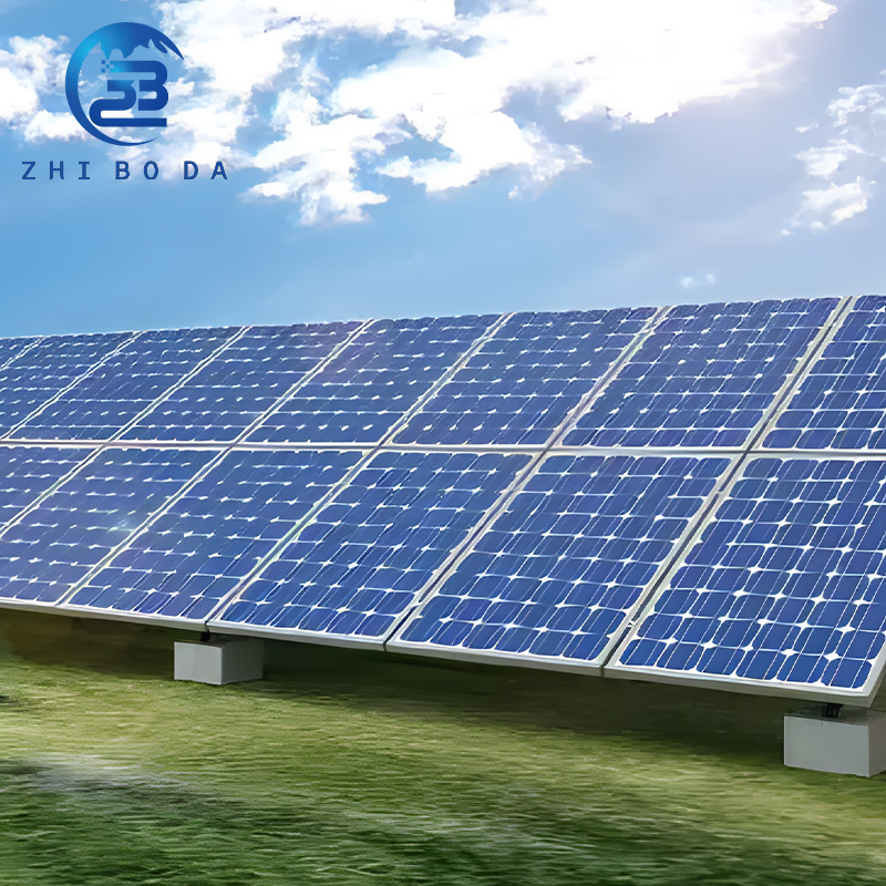 Quick Installation Solar Ground Mounting System Secure Pv Ground Application Structure Ground Solar Energy Bracket for Home Use