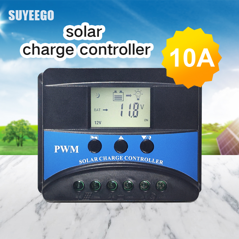 SUYEEGO New PWM 40A 50A 60A 12/24/48V Smart Solar Charge Controller Solar Charge Controller 60v 120a