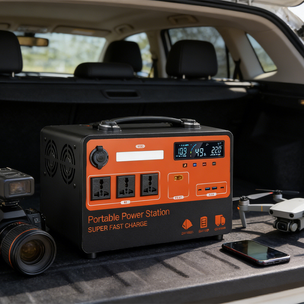 2026 New Portable Power Station 600w 1200w 1800w 1800wh Premium Lithium Battery Solar Charge Power Storage System