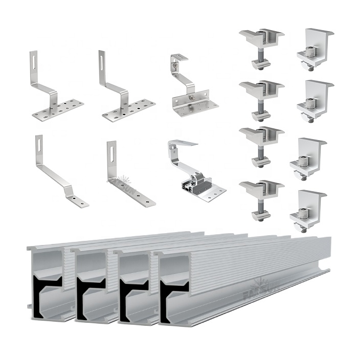 FarSun PV Profile Support Rail Photovoltaic Rail Aluminum Solar