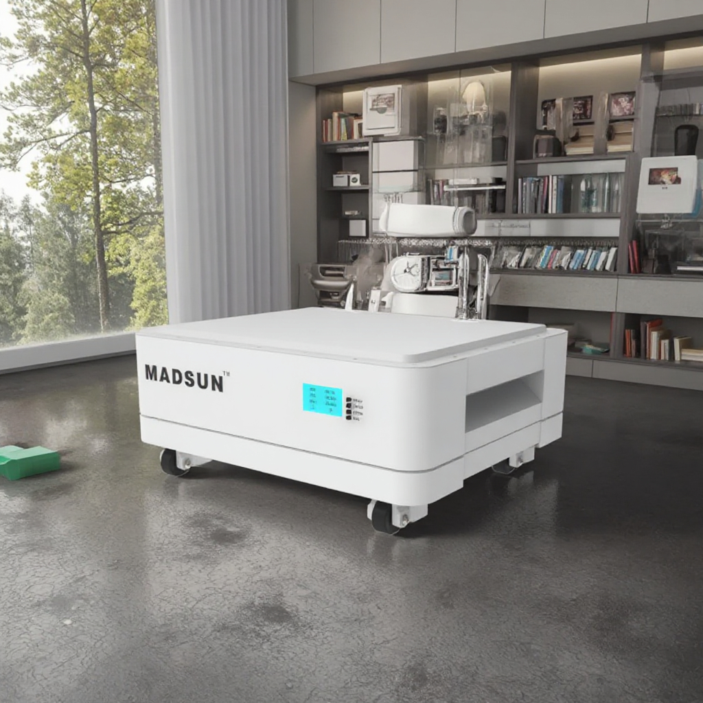 Madsun Stackable LiFePO4 Battery 25kwh 10kwh 5kwh off Grid Hybrid Home Energy Storage