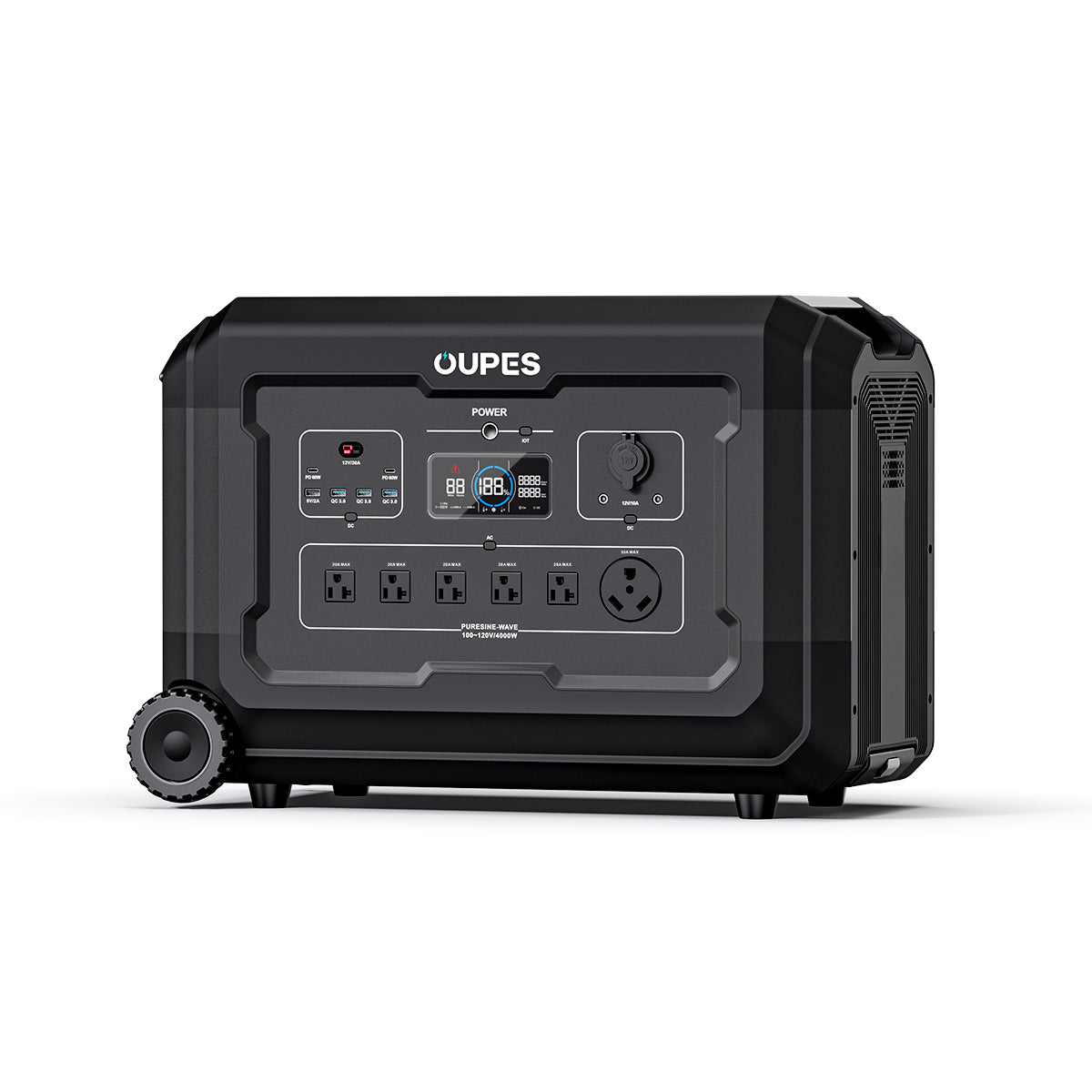 SOUOP Supplier Lifepo4 Battery Home Backup Tragbare Powerstation 5Kw Solar Generator Portable 5000W Power Station 50 Amp Plug
