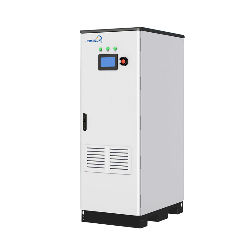Lithium Battery Stacked 60kWh 614V 100Ah Home Energy Storage System Solar Battery Storage 30KW Hybrid Inverter on Grid ESS Ems