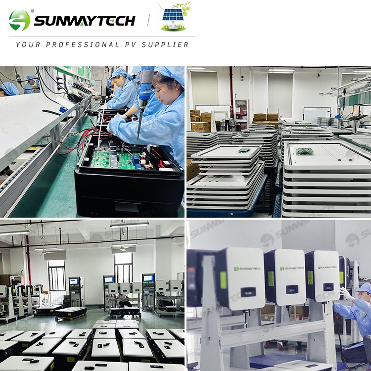Complete Set Solar Energy Power Storage System 10000W 5KW 10KW Hybrid Solar Panel Electric Power Generation Kit