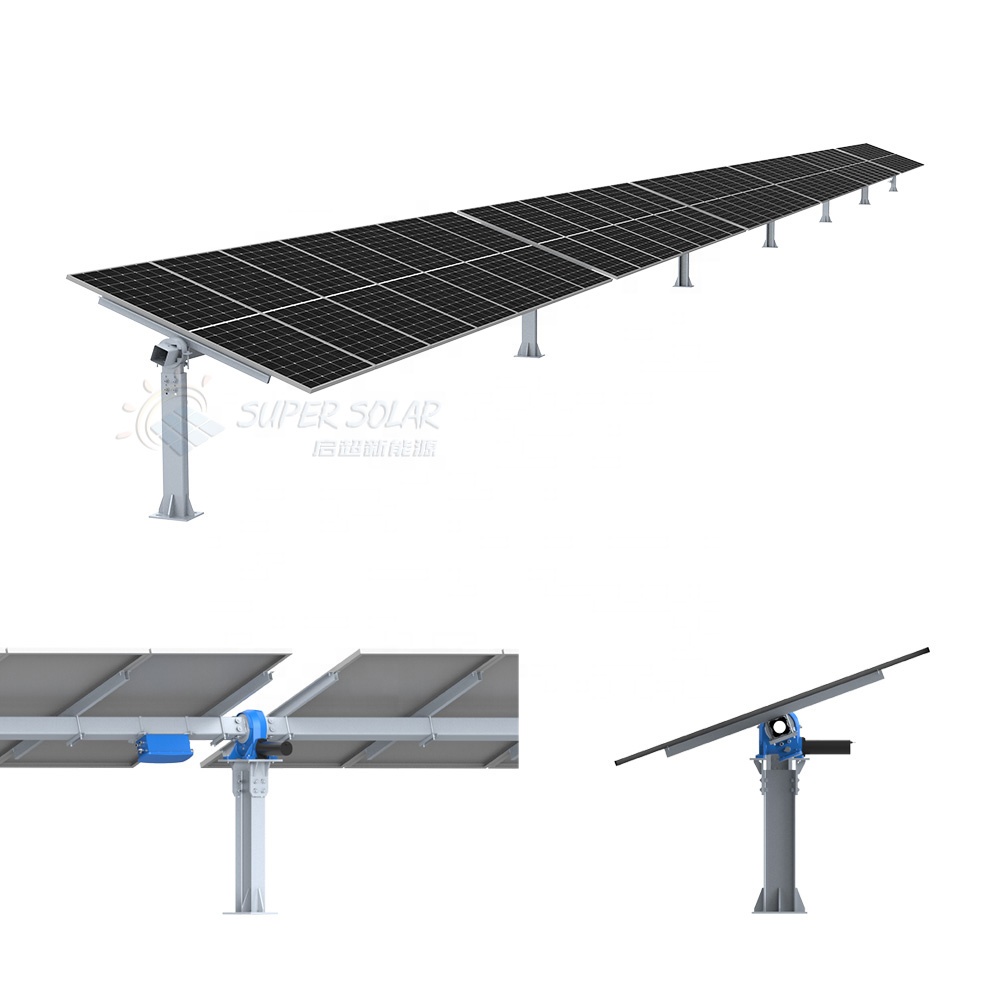 PV Solar Tracker System | Single Axis Solar Tracker With Smart Controller