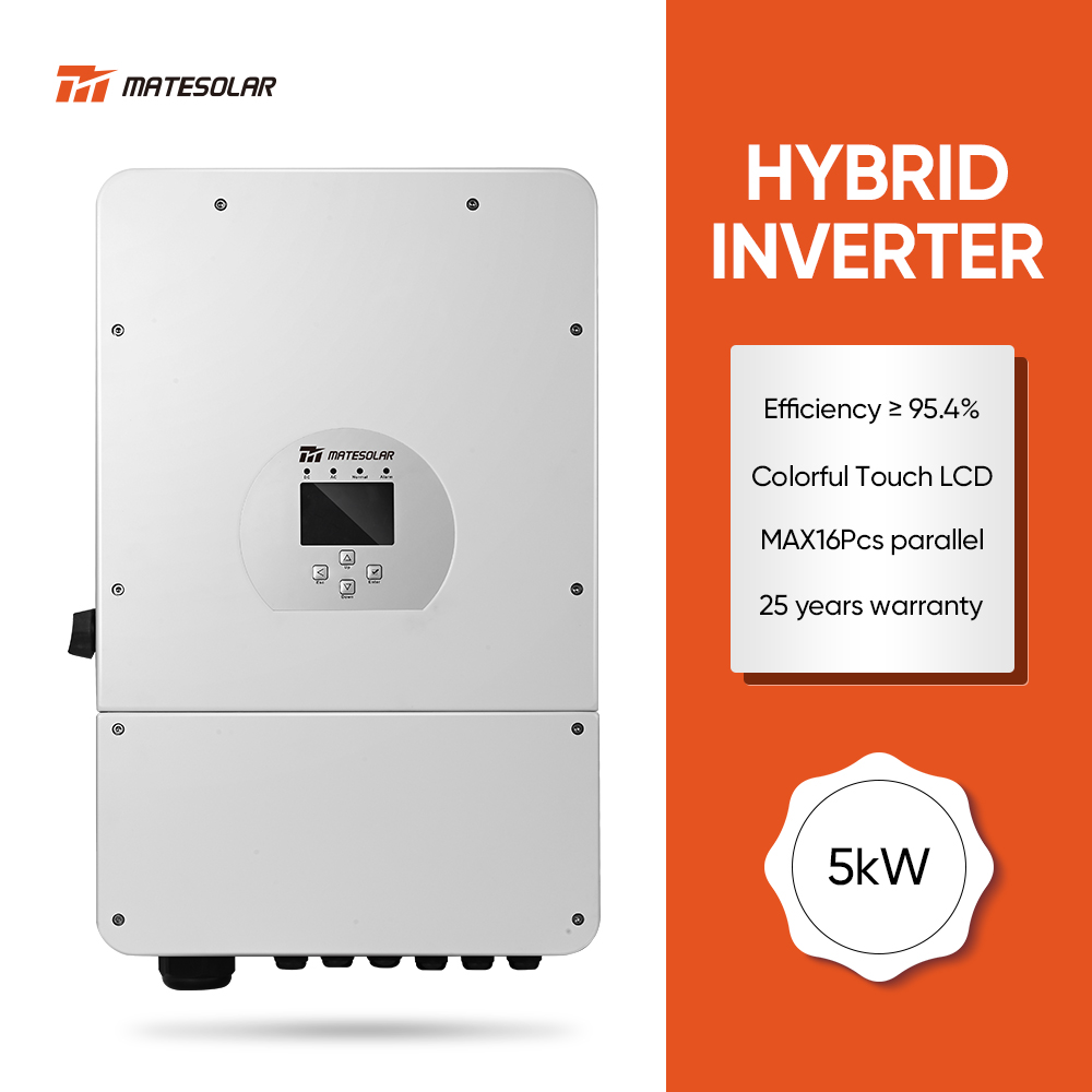 All in One Solar Energy System Balcony 5Kw 6Kw 8Kw 10Kw 12Kw 16Kw 20Kw 30Kw Solar Hybrid Power System Complete Kit for Home Use