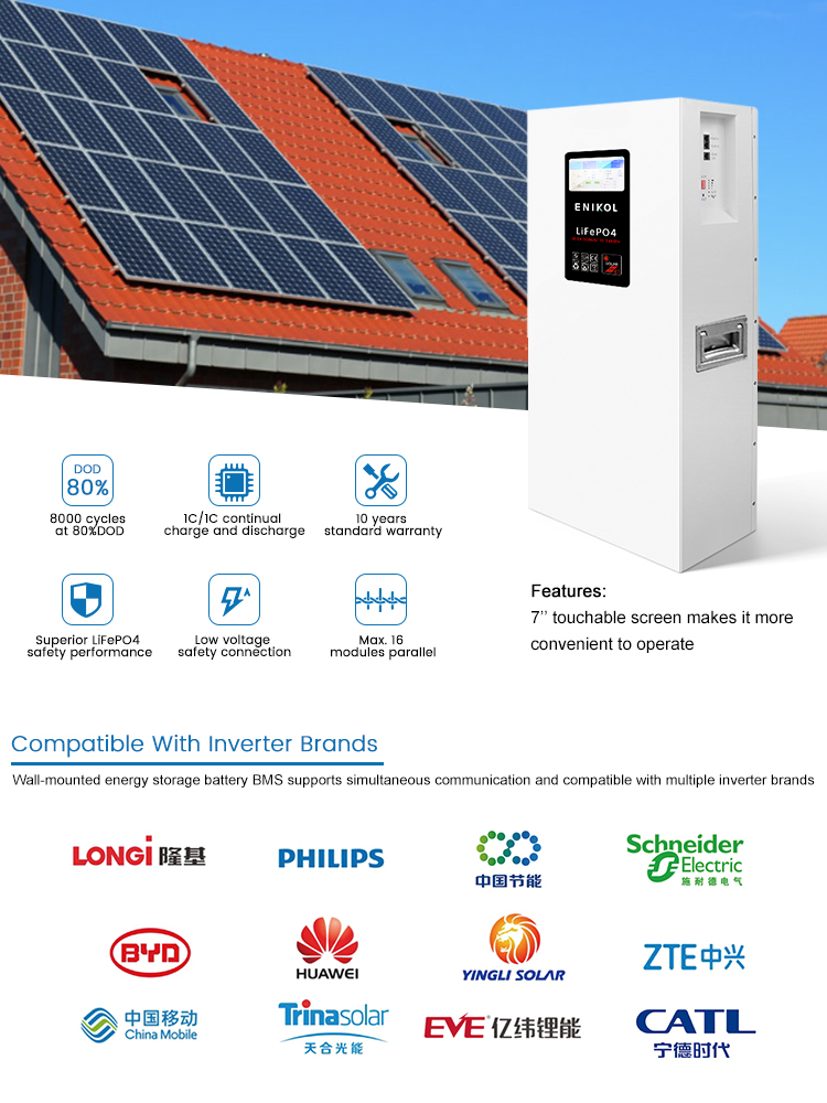 10kw Power Wall 5kw Lithium Battery 48v Solar Battery 100ah 200ah Lifepo4 Batteries