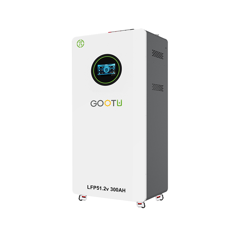 GOOTU Fast Delivery Lifepo4 51.2V 300Ah 15Kwh BMS Led Display 48V 100Ah Lifepo4 Lithium Ion Battery for Home