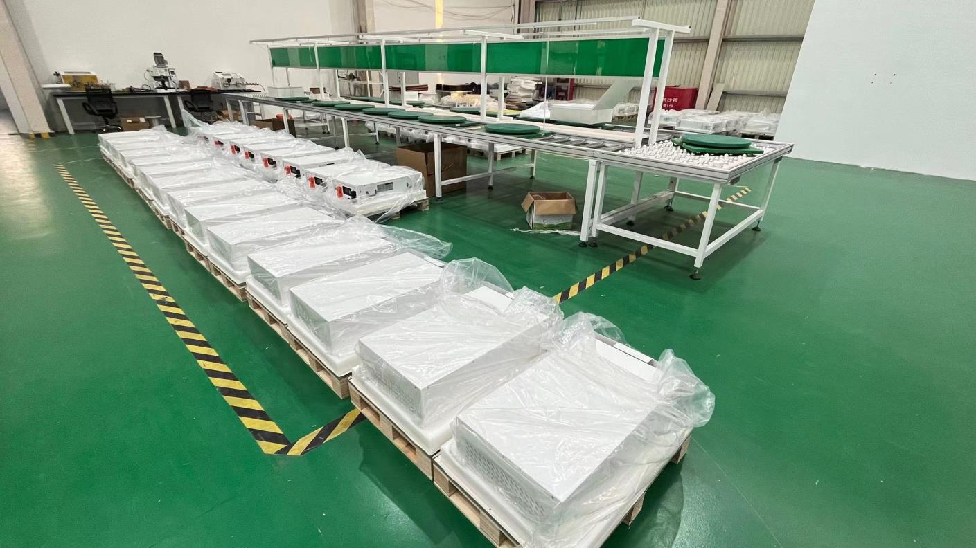 Vires Energy high-voltage box production line - advanced manufacturing capabilities