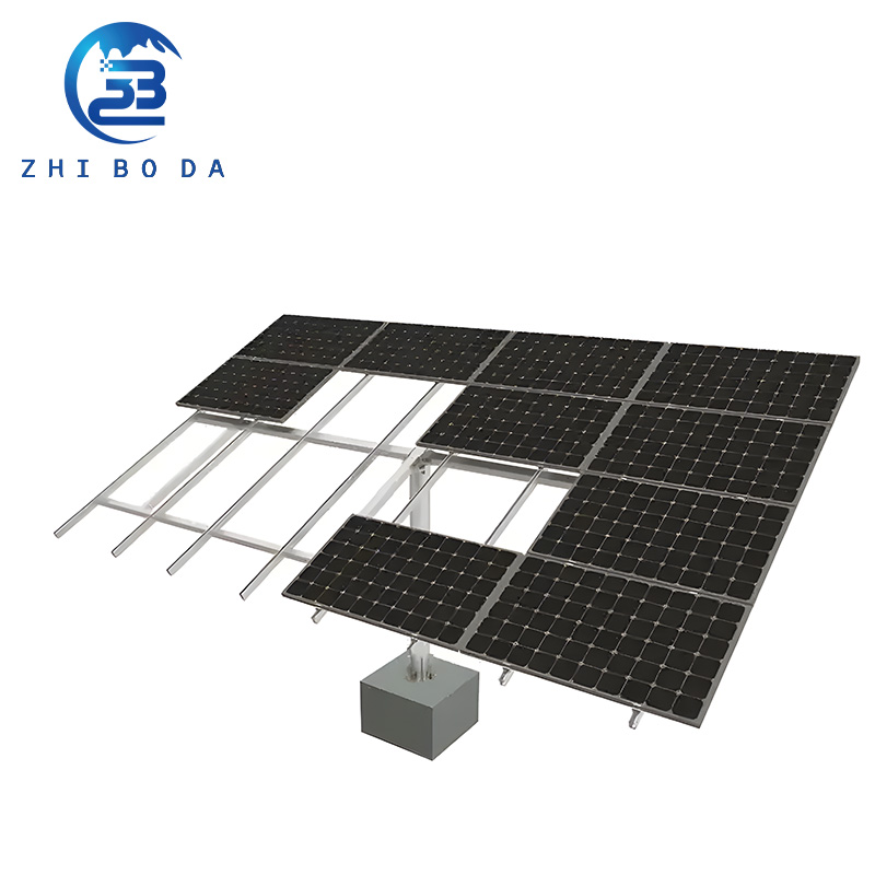 Quick Installation Solar Ground Mounting System Secure Pv Ground Application Structure Ground Solar Energy Bracket for Home Use