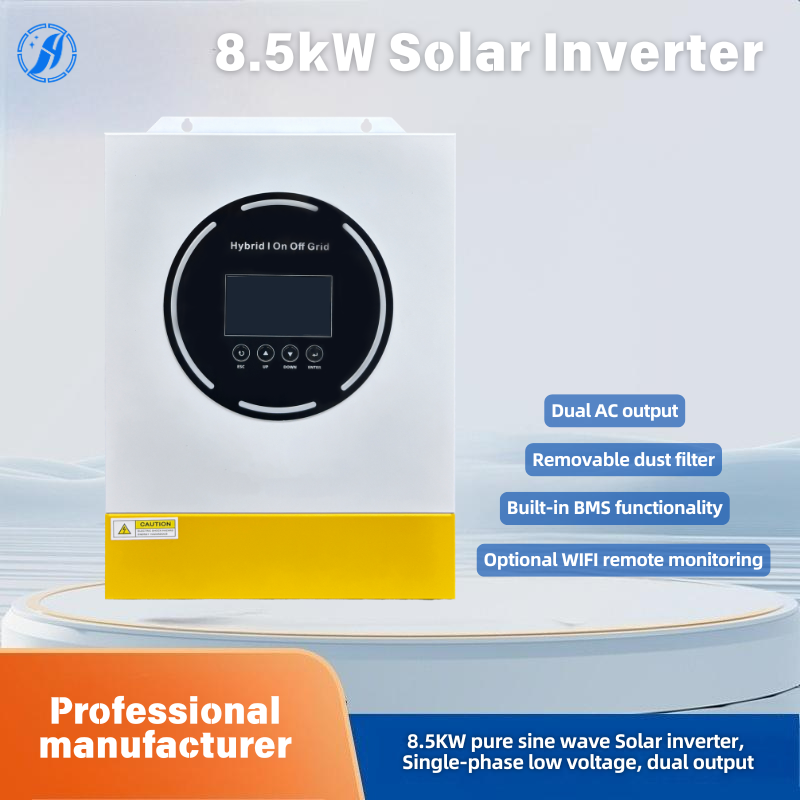 Hybrid Solar Inverter 11kw 8kw 22000VA MPPT Pure Sine Wave off Grid Inverter with Lithium Battery Activation by PV or Utility