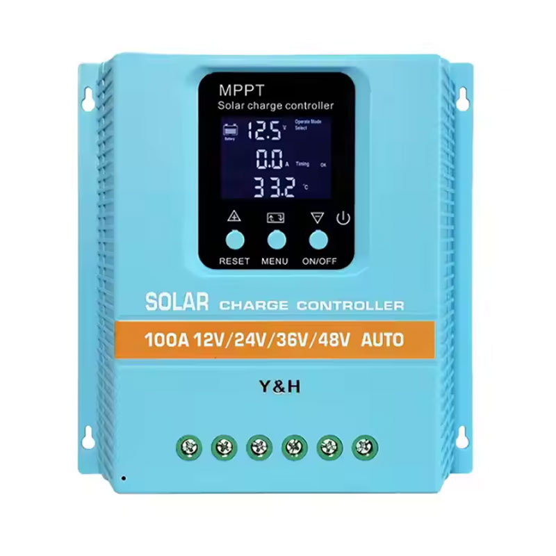 Y&amp;H MPPT100A Solar Charge Controller 12V 24V 36V 48V LCD Display Solar Panel Battery Intelligent Regulator for Lead-acid/Lithium
