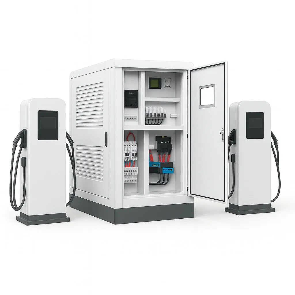 European Standard DC EV Wallbox Charging Station with Solar System