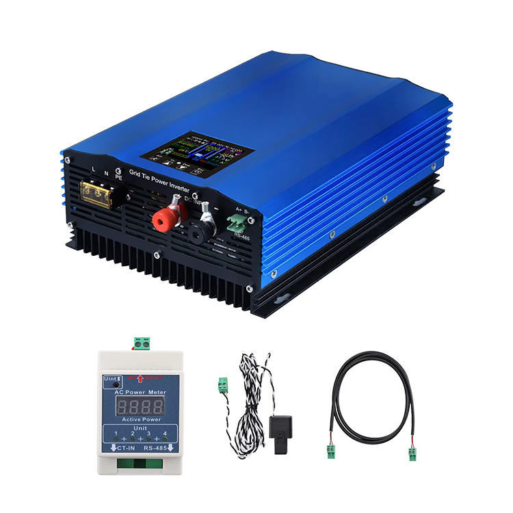 Single Phase 50Hz/60Hz Solar Inverter LCD 36V/48V 72V/96V Limiter Sensor Battery Grid Tie DC/AC Inverter for Solar Power