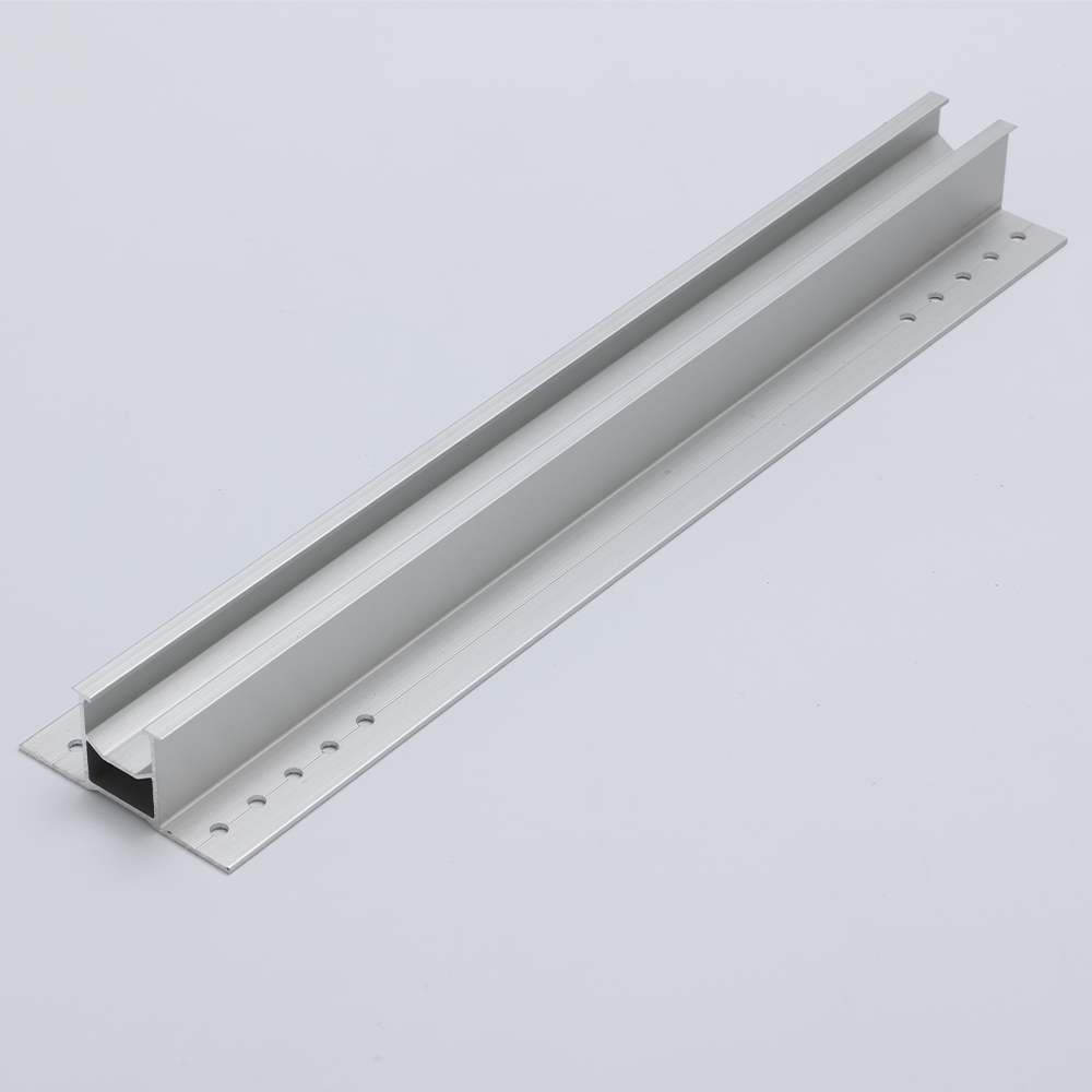 Solar Mounting Brackets Metal Roof / Ground Aluminum Structure Solar System Mounting Rail for Residential