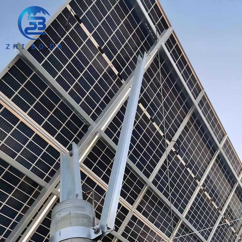 Quick Installation Solar Ground Mounting System Secure Pv Ground Application Structure Ground Solar Energy Bracket for Home Use