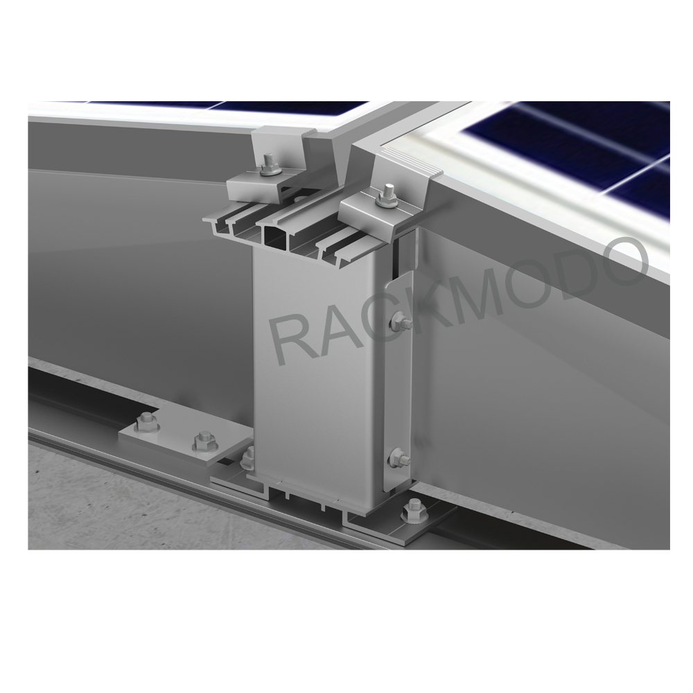 Easy Installation Home Solar Mounting System Solar Ballast Roof Mount for Flat Roof for Residential Solar Projects