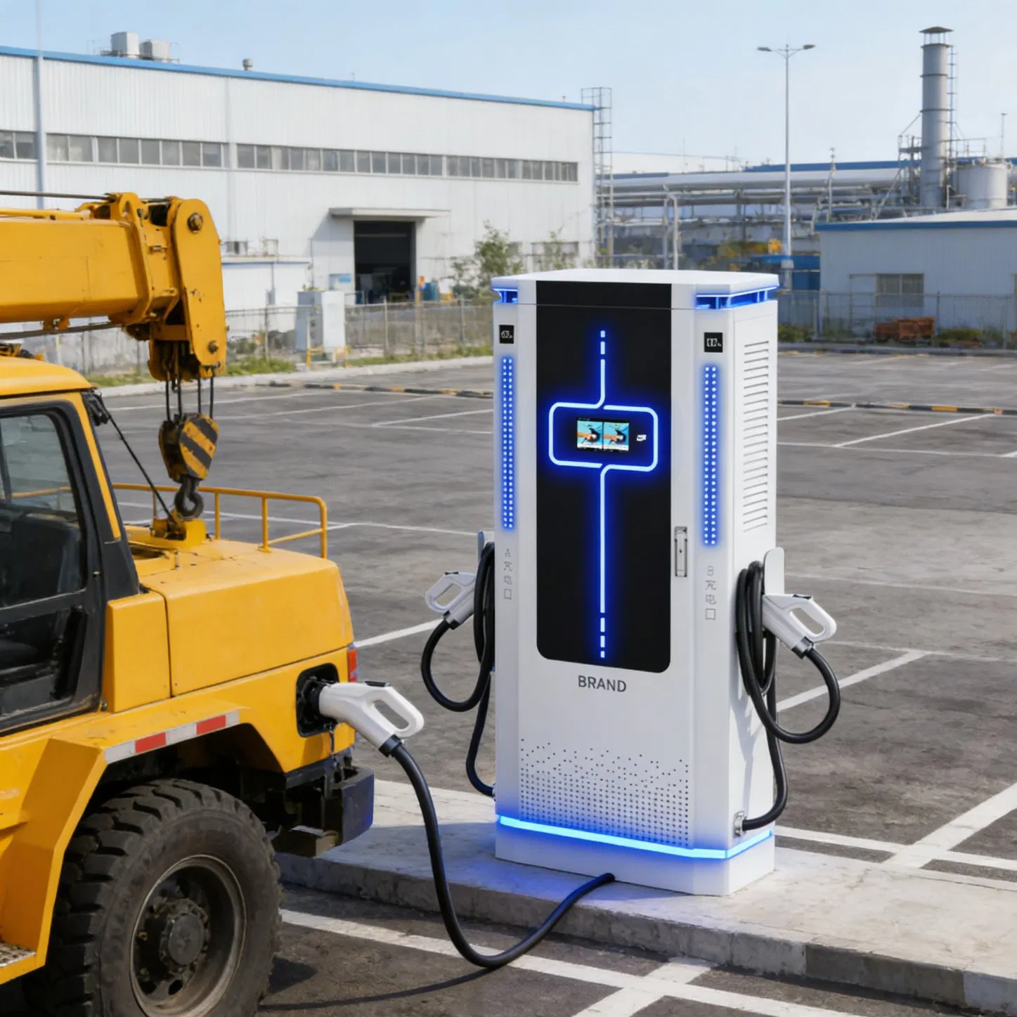 Solar Integrated EV Charger for Remote Villages Charging Station