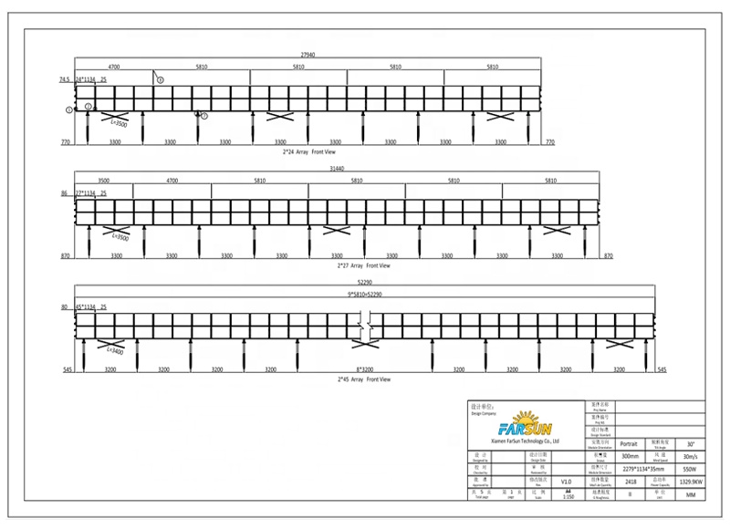FarSun Ground Mounting Solutions Mounting System Solar Panels Farm