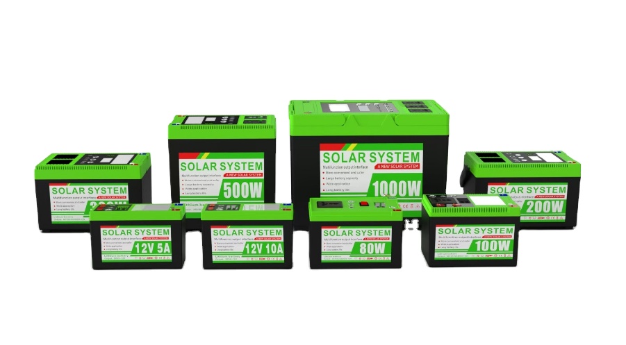 500W Portable Power Station LiFePO4 Solar Generator for Home Backup Emergency Load Shedding Camping 220V 110V AC Outlet