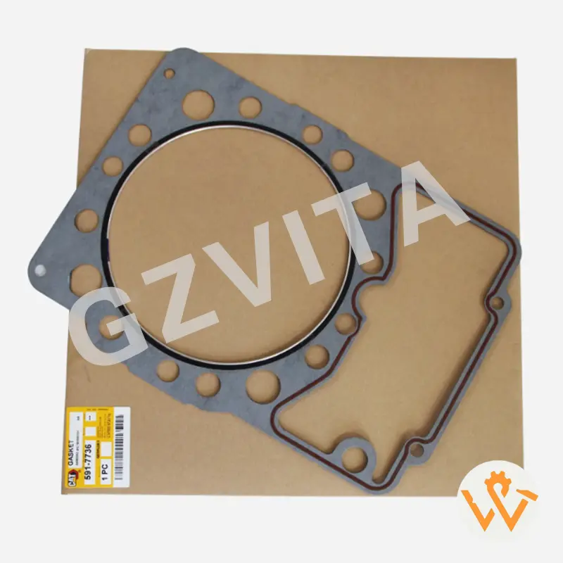 Wholesale Engine Head Gasket 591-7736 5917736 Best Quality for GENERATOR SET G3516C G3516E G3520C 3516C 3516 Construction Machinery Parts Factory, Company