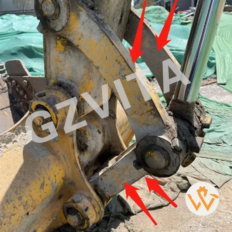 Custom Top Quality Excavator Parts for Komatsu PC60 PC70 PC75 H-frame Connecting Rod Bucket H Link201-70-D4170 201-70-D4160 Supplier, Factory
