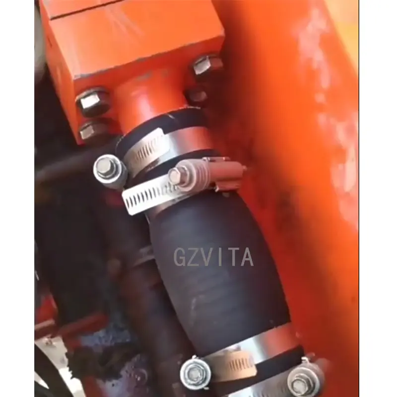 Custom 4348414 High Quality OEM Radiator Rubber Hose For Hitachi Excavator ZAX120 Company, Products