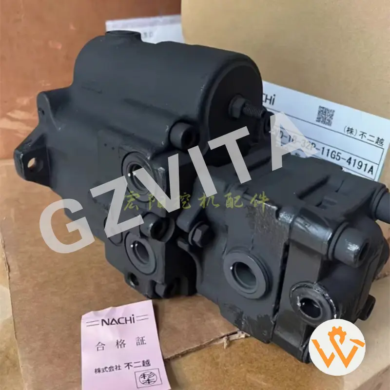 High-Quality Zx30U Main Pump Zx27 Hydraulic Pump Nachi PVD-1B-32P Hydraulic Main Pump KX71-3 KX61-3 Kubota Factory, Factories