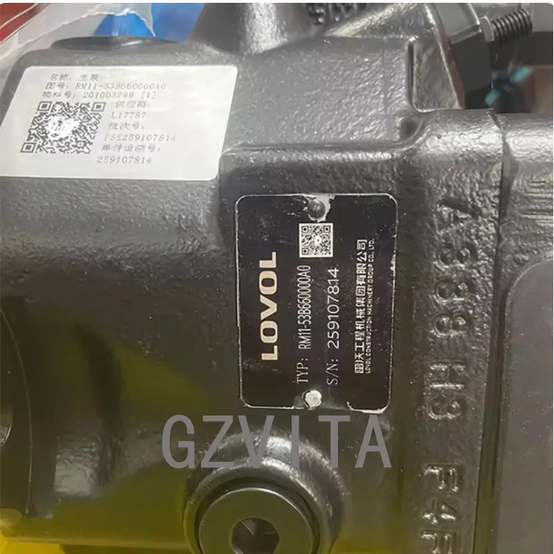 Wholesale Hengli HP5V28 Main Pump / Lovol FR18E & FR20E Micro-Excavator Hydraulic Pump Plunger Pump Large Main Pump Assembly Factory, Factories