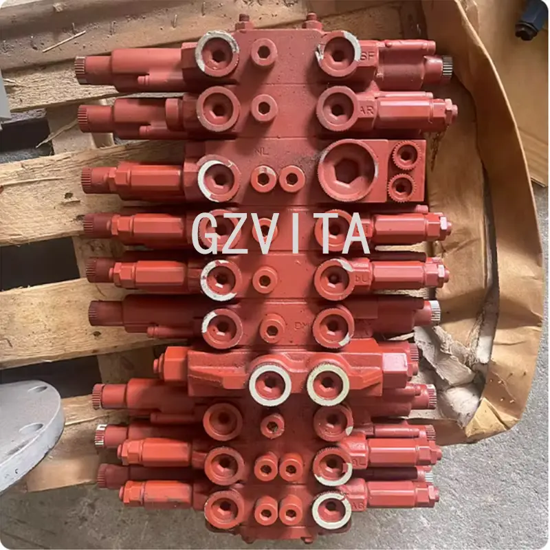 Custom Yuchai SX12 Distributor Valve 60 65 80 85 Lovol Lingong Longgong Distributor Relief Valve Block Hydraulic Control Valve Main Valve Distribution Valve Supplier, Factories