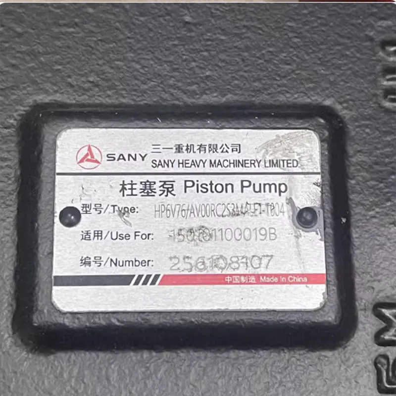 Wholesale Excavator for SY55U 60 65 Hydraulic Pump Assembly-Hengli HP6V76 Main Piston Pump Parts Assembly for Factory, Products