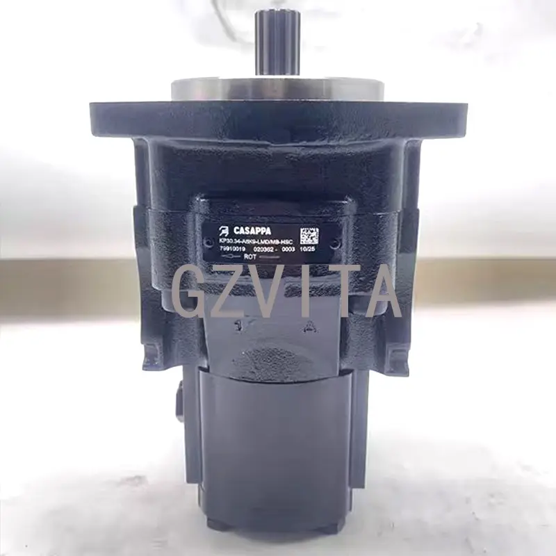 Wholesale Casappa Hydraulic Pump KP30.34-A8K9 Gear Pump 79910019 799193MU for SDLG 400 500 600 Excavator Fan Pump Factories, Products