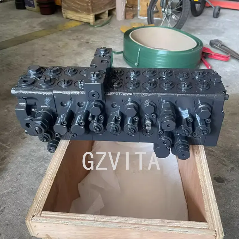 Custom PC30MR-1 PC30MR PC30MRX-1 PC30 Hydraulic Main Control Valve 723-19-11800 Distributing valve  Hydraulic Control Valve Main Komatsu Excavator Company, Product