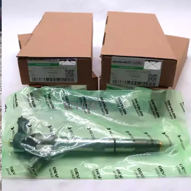Custom Doosan Fuel Injector Assy 400903-00223 Develon Genuine Parts D18 D24 Manufacturer, Manufacturers