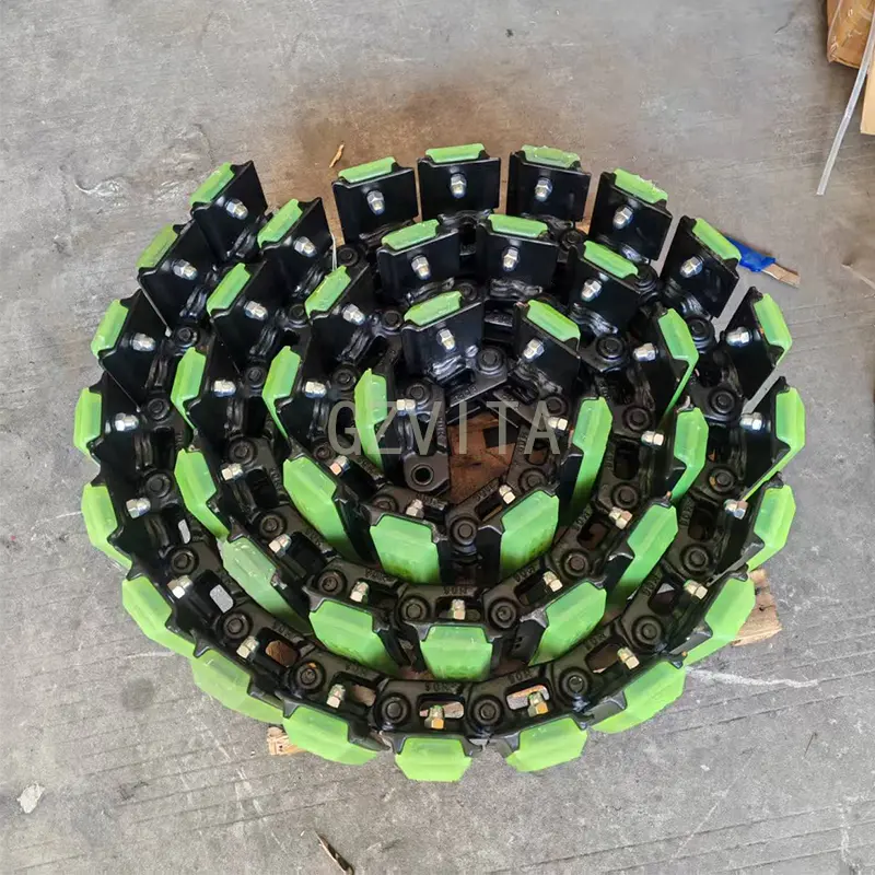 High-Quality Mini Excavator Undercarriage Parts Tracking Links Assembly With Rubber Pads Company, Products