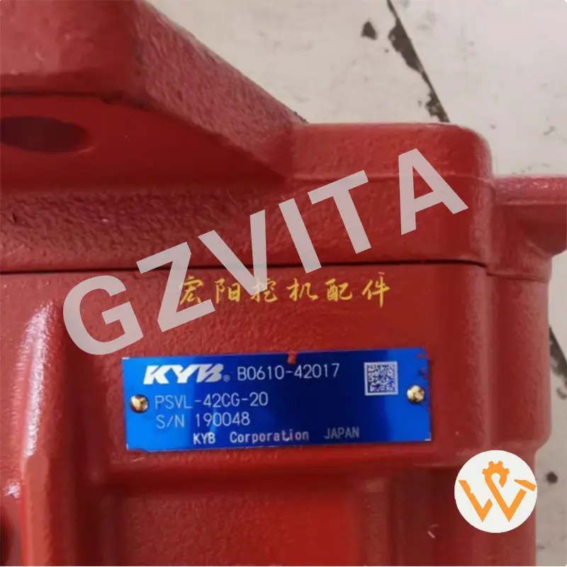 Custom KYB PSVL-42CG B0610-42017 Hydraulic Main Pump B0610-42019 for Excavator KX121 KX151 KX155 E35 E331 E303CCR E303.5 E304 Kubota Manufacturers, Supplier