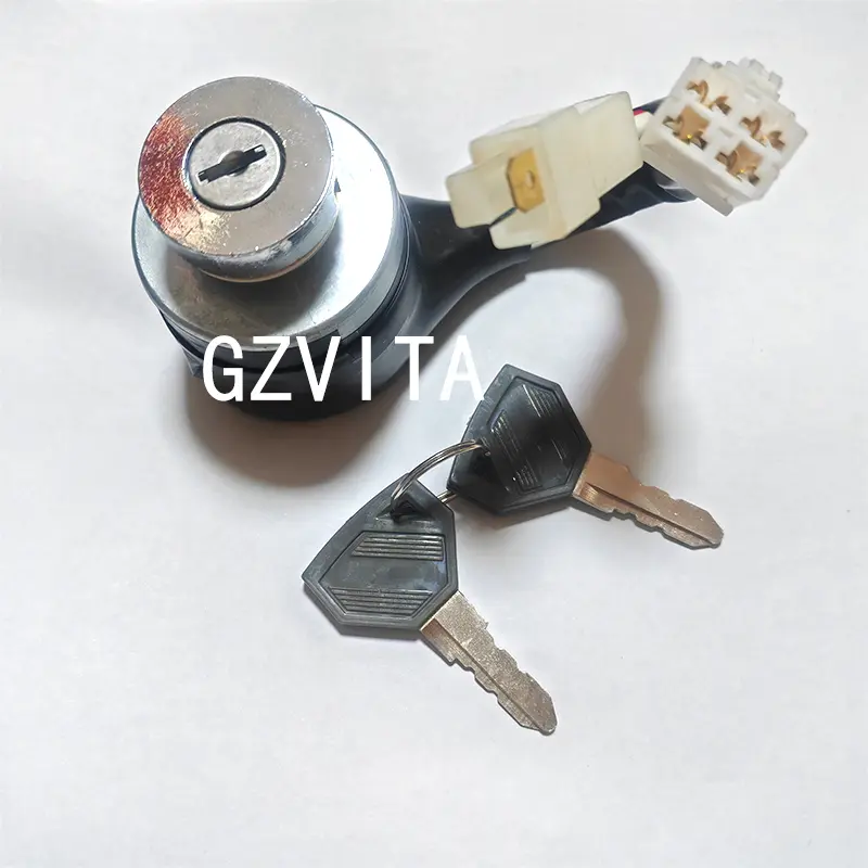 Custom Ignition Switch 194215-52110 Construction Machinery Parts for Compact Tractor FX20 FX22 FX28 FX32 FX32D FX17 FX18 Supplier, Product