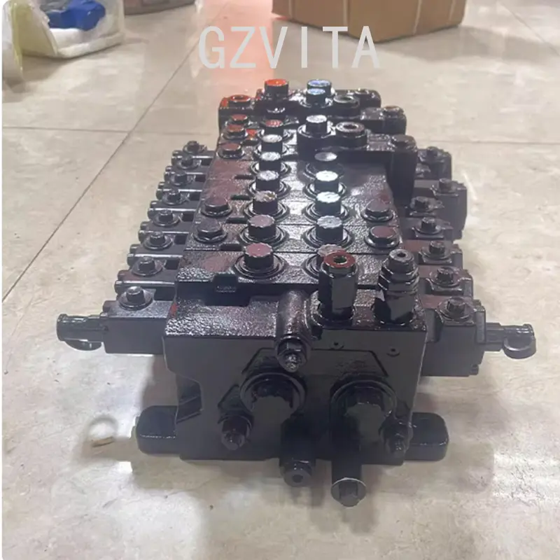 High-Quality XCMG XE55DA XE60DA 803085482 Distributing valve  Hydraulic Control Valve Main Valve Distribution Valve Manufacturers, Factory