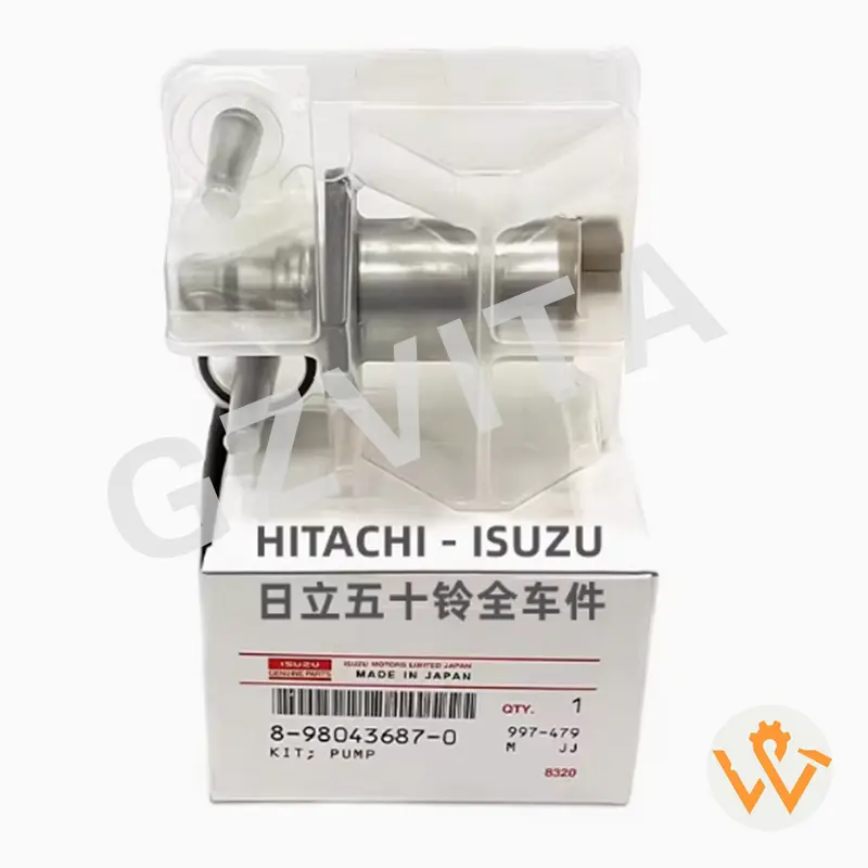 High-Quality Diesel Common Rail Engine Suction Control Valve SCV Fuel Pump 8-98043687-0 8980436870 989289-4440 ZX240-3 ZX200-3 ZX270-3 4HK1 Supplier, Suppliers