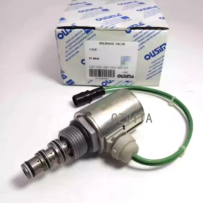 Custom Solenoid Valve assembly 8T-8808 For Motor Grader 120H 143H Supplier, Products