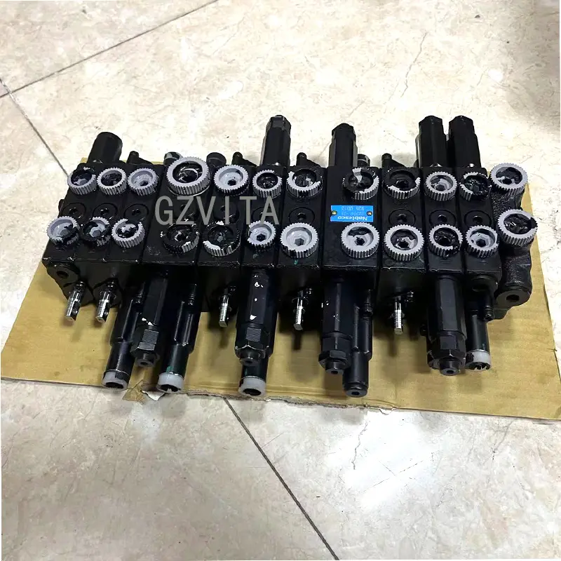 High-Quality 220041-01 Distribution valve for Mini excavator Kubota U15 Sany 16 18 LinGong 15 Distributor Suppliers, Factory