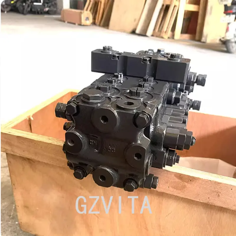 Custom PC30MR-1 PC30MR PC30MRX-1 PC30 Hydraulic Main Control Valve 723-19-11800 Distributing valve  Hydraulic Control Valve Main Komatsu Excavator Company, Product