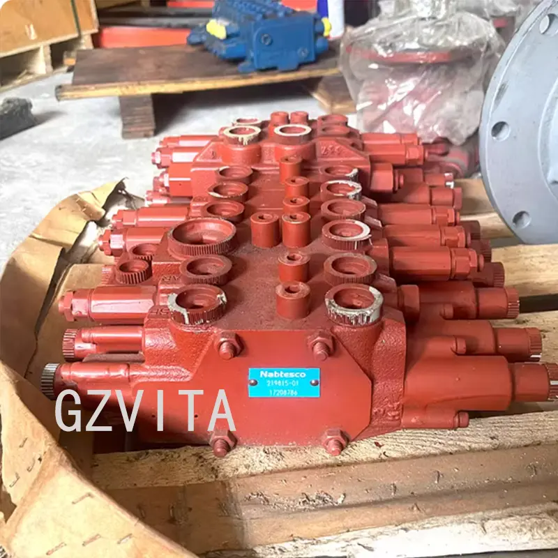 Custom Yuchai SX12 Distributor Valve 60 65 80 85 Lovol Lingong Longgong Distributor Relief Valve Block Hydraulic Control Valve Main Valve Distribution Valve Supplier, Factories