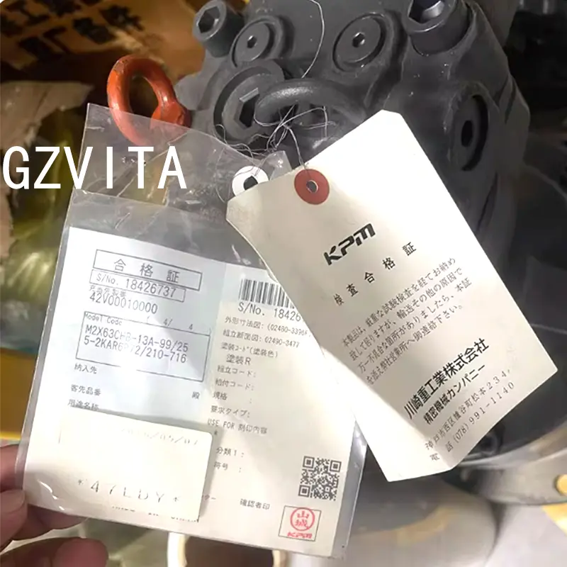 Custom M2X63 14T SY135 DH130 DH150-7 Excavator Swing Motor Assy 880013 High Performance Reduction Gearbox Hydraulic Motor Rotary pump Factory, Factories