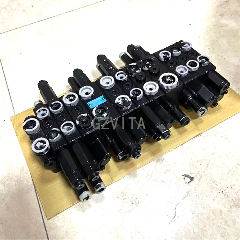 High-Quality 220041-01 Distribution valve for Mini excavator Kubota U15 Sany 16 18 LinGong 15 Distributor Suppliers, Factory