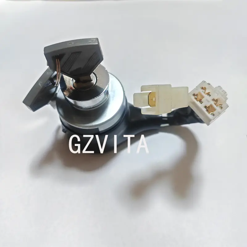 Custom Ignition Switch 194215-52110 Construction Machinery Parts for Compact Tractor FX20 FX22 FX28 FX32 FX32D FX17 FX18 Supplier, Product