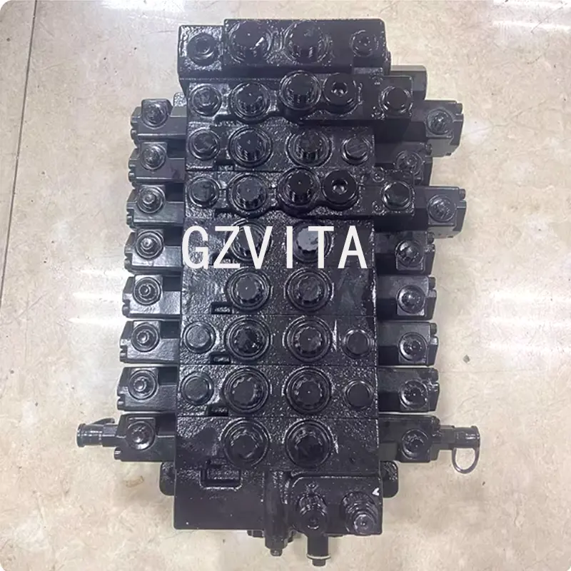 High-Quality XCMG XE55DA XE60DA 803085482 Distributing valve  Hydraulic Control Valve Main Valve Distribution Valve Manufacturers, Factory